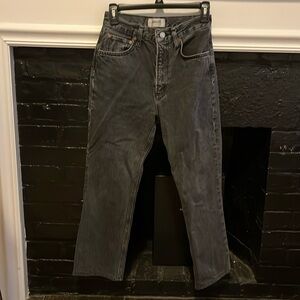 AGOLDE Straight Leg Crop Jean